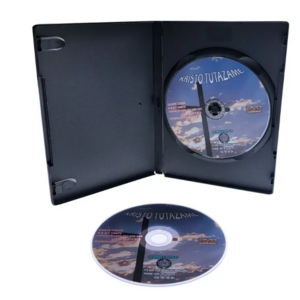 Custom Printing Cardboard Paper Packaging CD/VCD/DVD Sleeve Cases Cover Disk Replication