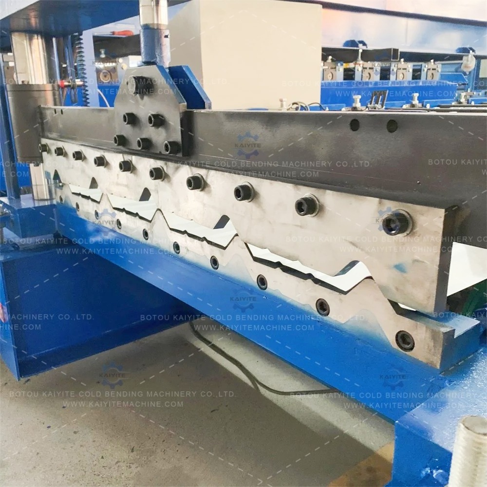 Trapezoidal single layer cold roll forming machine metal roof making machine