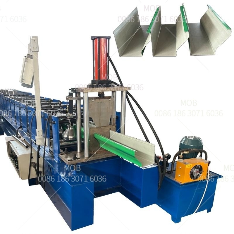 2024 Hot Sale Rain Gutter Forming Machine Roof Gutter Machine Seamless Gutter Machine Mobile