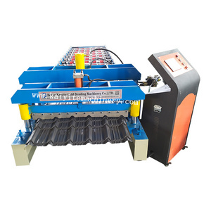 Top Quality Steel Metal Roofing Glazed Corrugated Tile Roofing Sheet Cold Roll Forming Making Machine