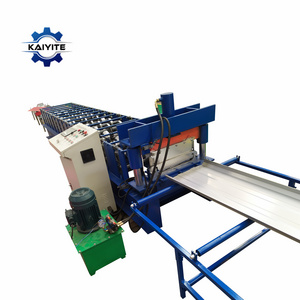 Snap Lock Roof Tile Roll Forming Machine / Snap Self Lcok Roof Panel Sheet Making