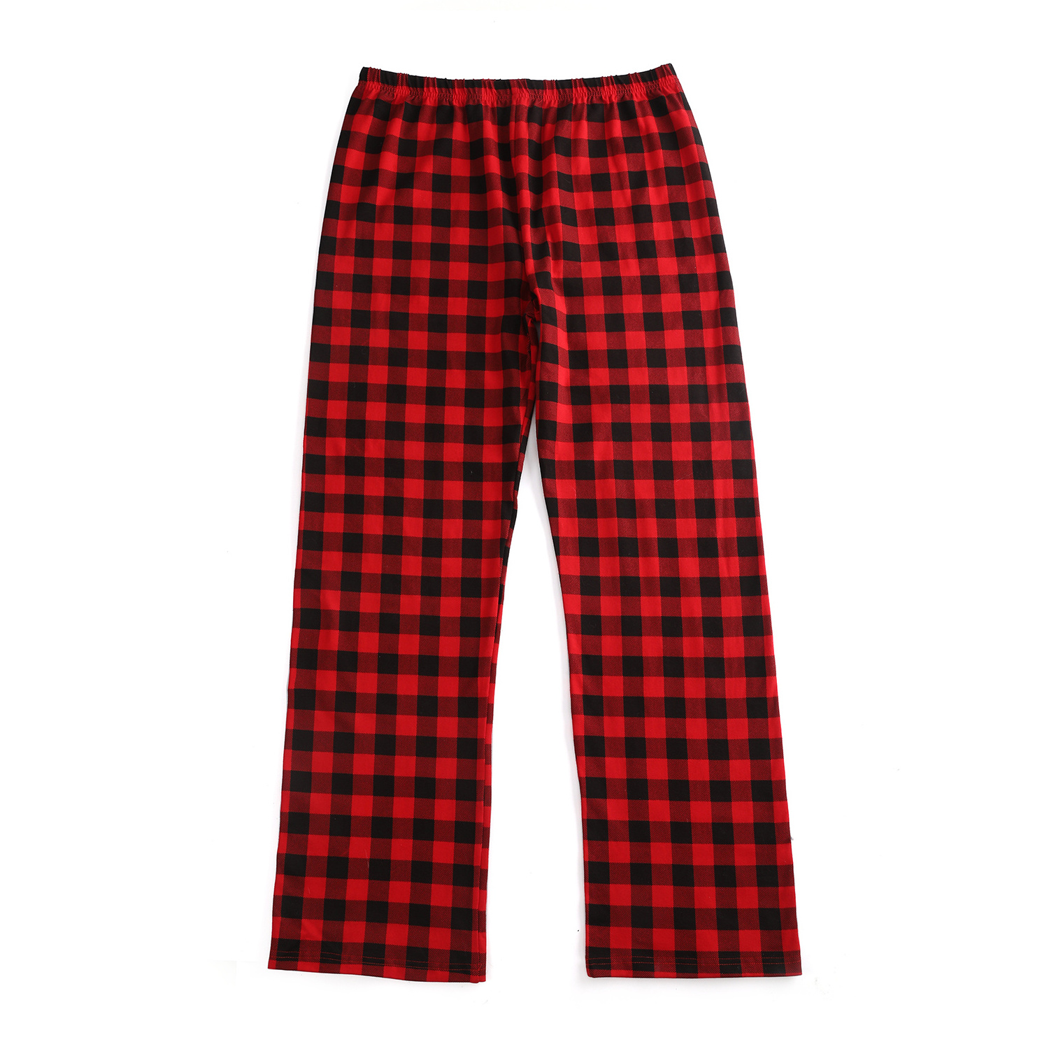 Personalized Flannel Pajama Pants Plaid Cotton Christmas PJ Warm Winter Pajamas Set