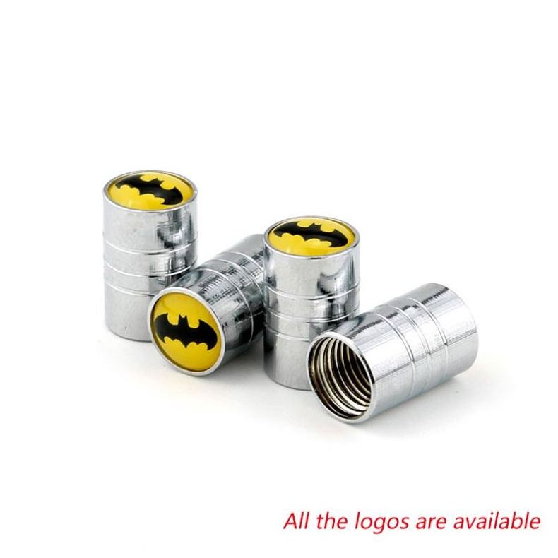 Distinctive Applicable to Automobile Tire Valve Cover Metal Tire Gas Cap Cap Valve Cap Metal Car Wheel Tire Valve Stem Cover