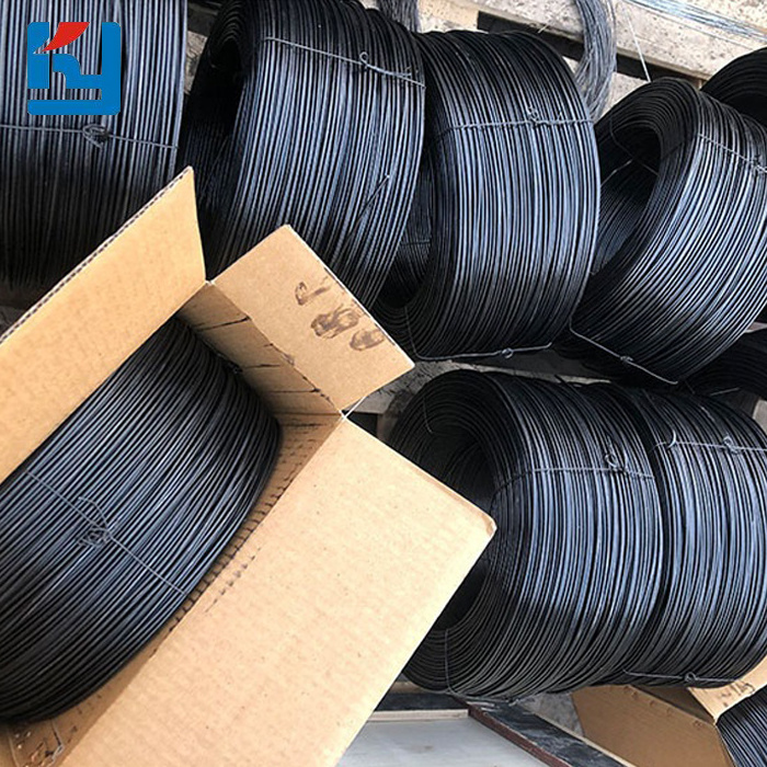 Hot selling small coil 18 gauge black iron annealed twisted binding wire in reel