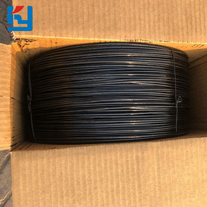 Hot selling small coil 18 gauge black iron annealed twisted binding wire in reel