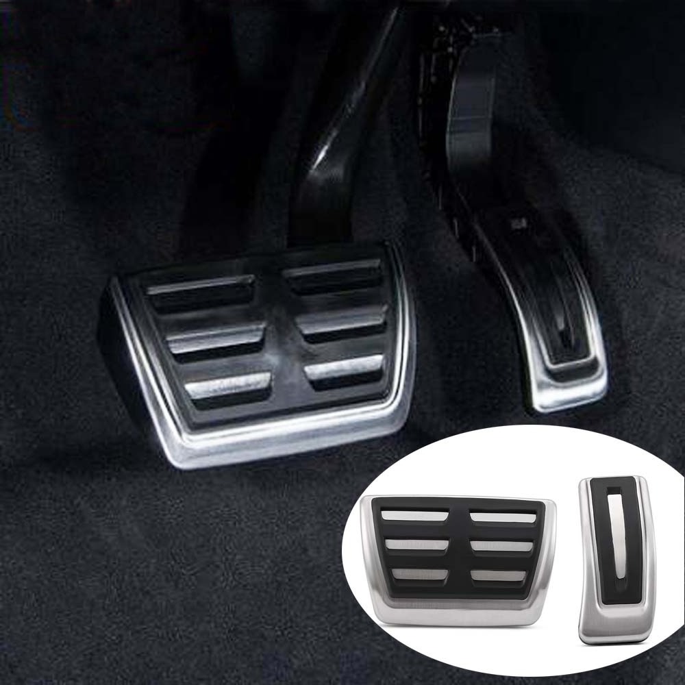 Car Pedals Gas Fuel Brake Non-slip Pedal For Audi E-Tron Q4 For Porsche Macan S 2019-2022 Auto Accessories