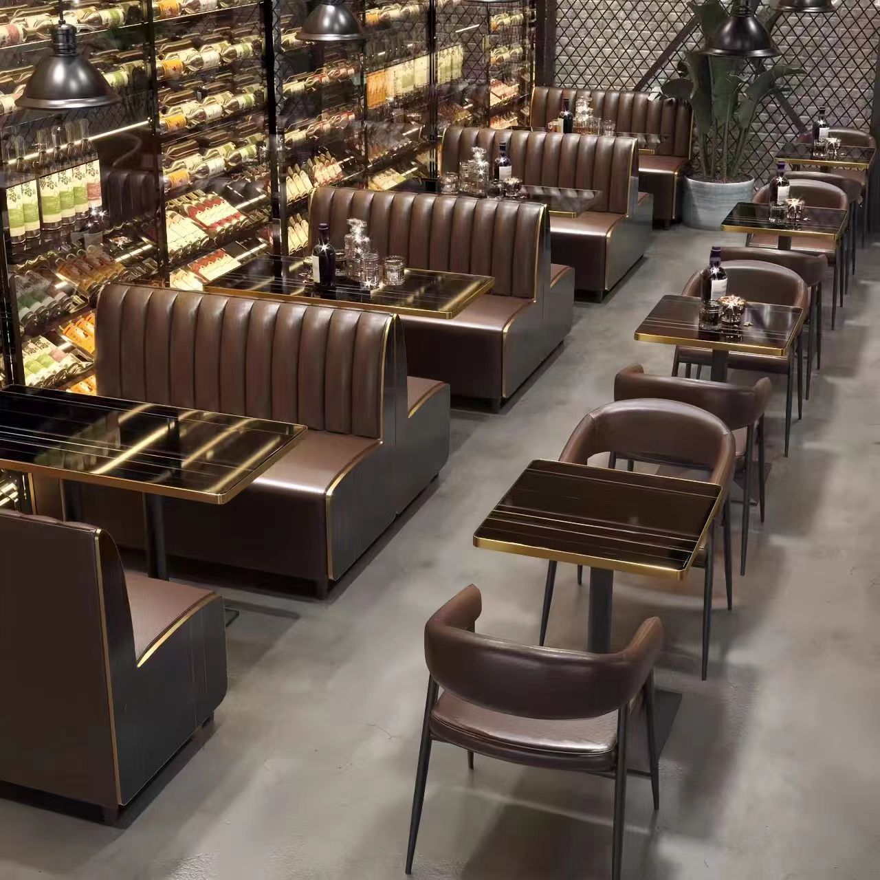 milk tea store tables and chairs combination of dessert snacks burger restaurant card seat sofa commercial catering furniture