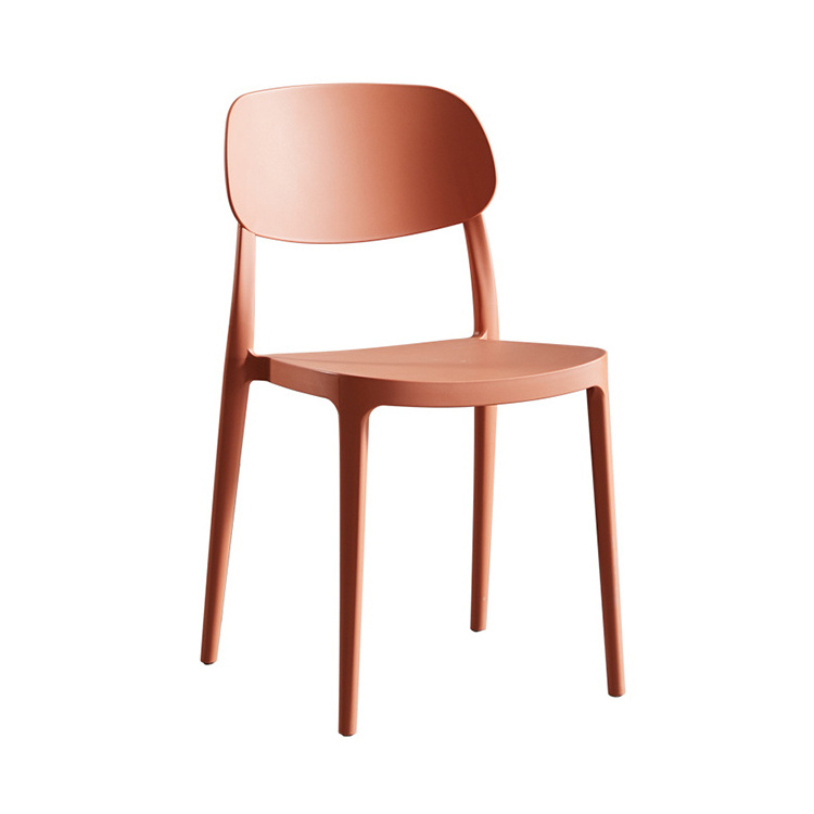 Wholesale Colorful Cheap Price Modern Stackable PP Chair Restaurant Cafe Dining Chairs Plastic Chair For Outdoor