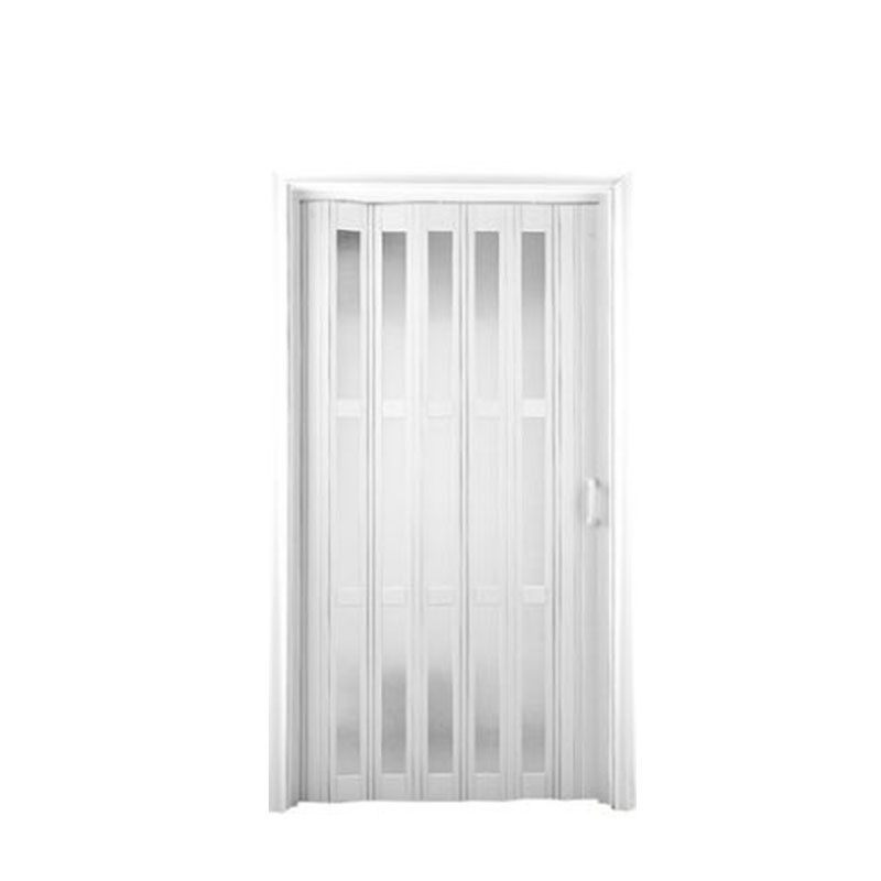 Professional supplier bathroom folding door sliding plastic pvc doors