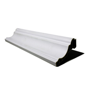 Plastic accessory pvc skirting base board for ceiling and wall panel