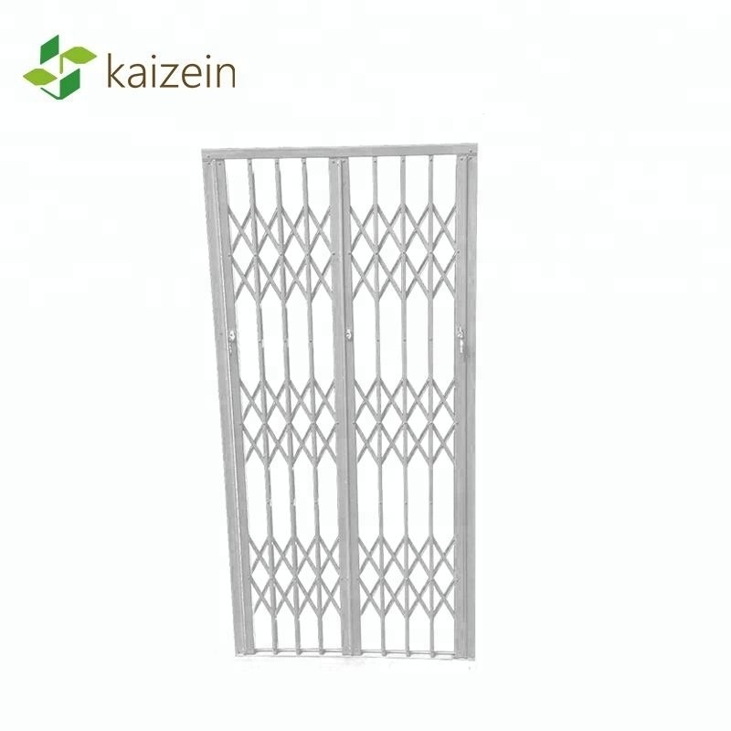 Metal security grilles for windows steel doors