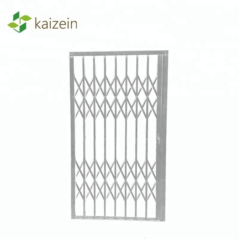 Metal security grilles for windows steel doors