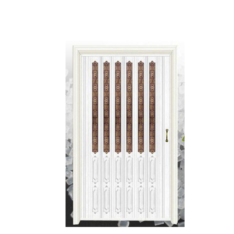 Professional supplier bathroom folding door sliding plastic pvc doors