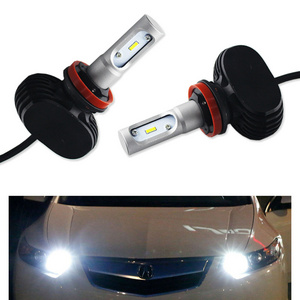 Car Headlight 9005 LED HB3 LED  For Acura ILX TSX MDX TL RL Honda civic High Beam Daytime Running Light 12V 6000K White