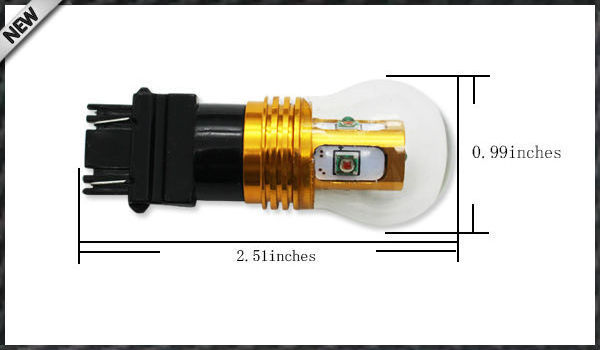 High Power yellow 3157 3155 3157A 3357 4114A 3457A LED Bulbs For Turn Signal Lights, Daytime Running Lights, Driving Lights