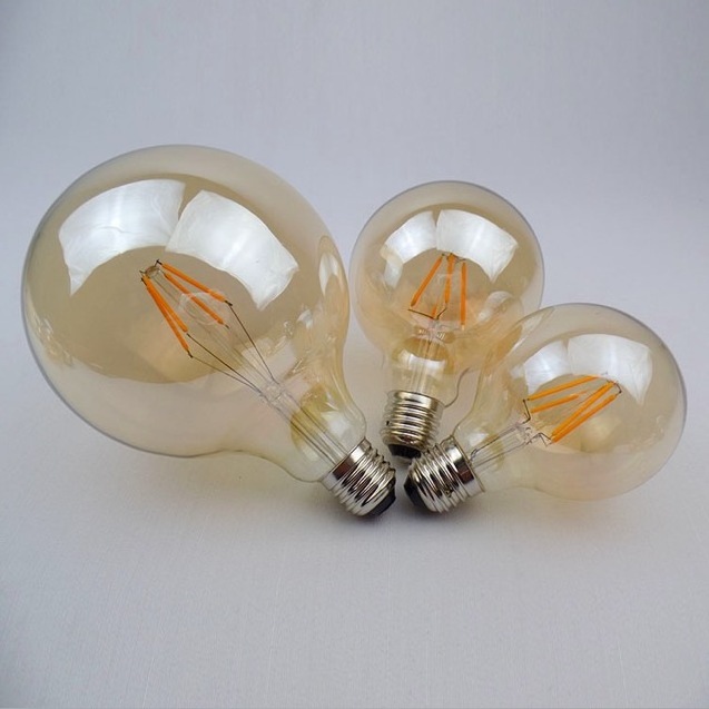 ST64 Edison Bulb Vintage Light Filament Glass Bulb