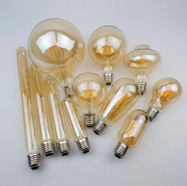 LED Edison Bulb Vintage Light Filament Bulb Chandeliers light sourcing E26/E27