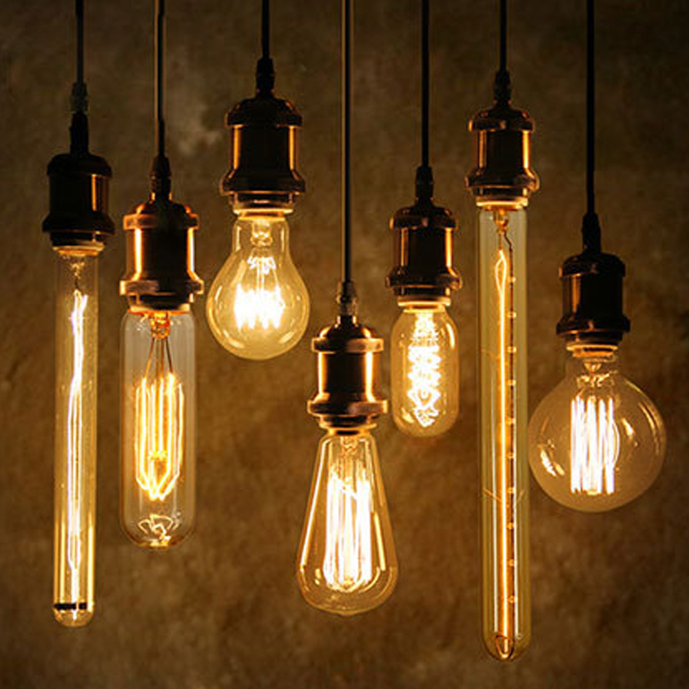 industrial LED Edison Bulb Vintage Light Filament Bulb Chandeliers light sourcing E26/E27