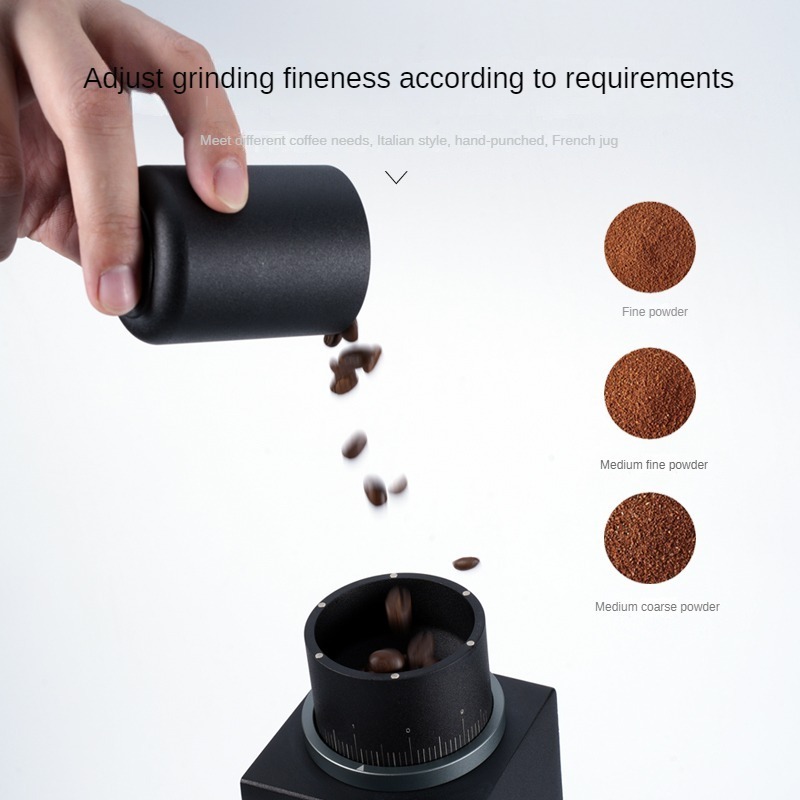 VS3 Electric Coffee Grinder 6-core 38mm Burr Household Coffee Bean Grinder Coffee Miller Grinder Espresso 110V 220V