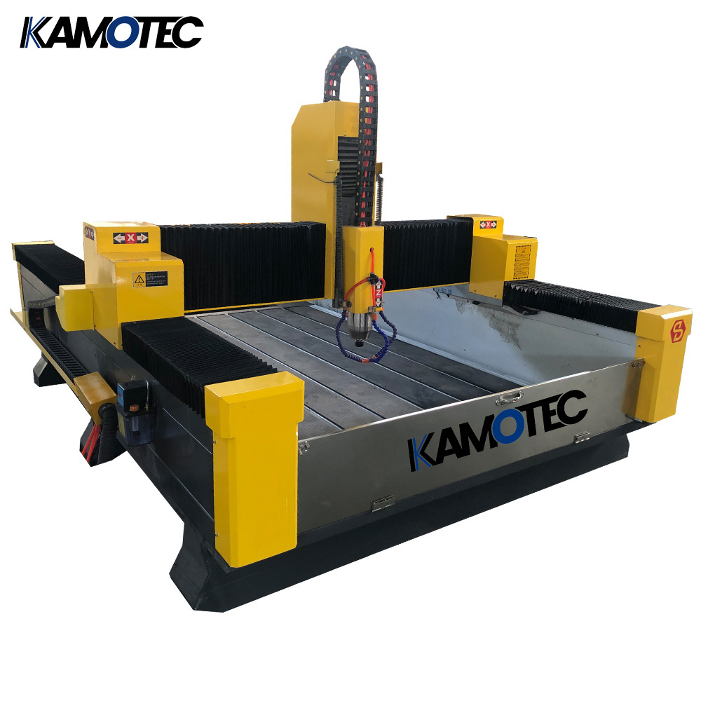 Hot Sale Granite Stone Engraving CNC Router Machine Marble Carving CNC Router 2 Heads Machine For Cutting Engraving