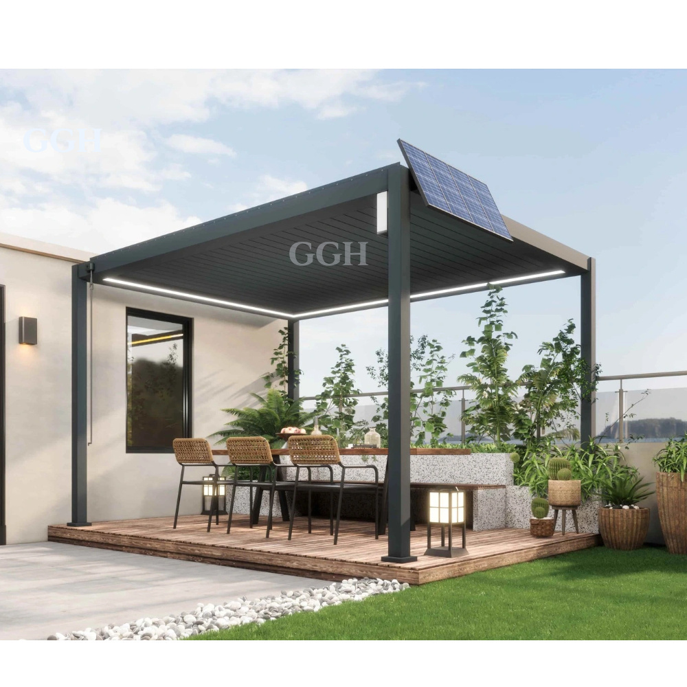 KAKADU Bioclimatic Pergola Veranda Aluminium Louvre Pergola