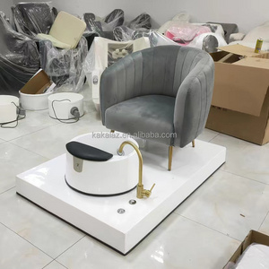 stylish pedicure chair with tub spa chair salon chair pedicure bowl with jet