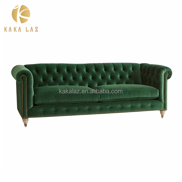 custom salon furniture Fabric PU Couch Living Room Sofa  waiting sofa for beauty salon