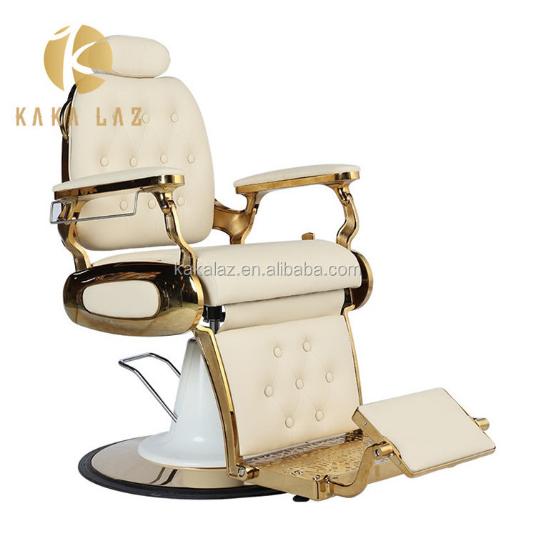 Barbershop Luxury Hair Scissor Chair Oil Head Chair  Men's Shave Hair Salon Chair