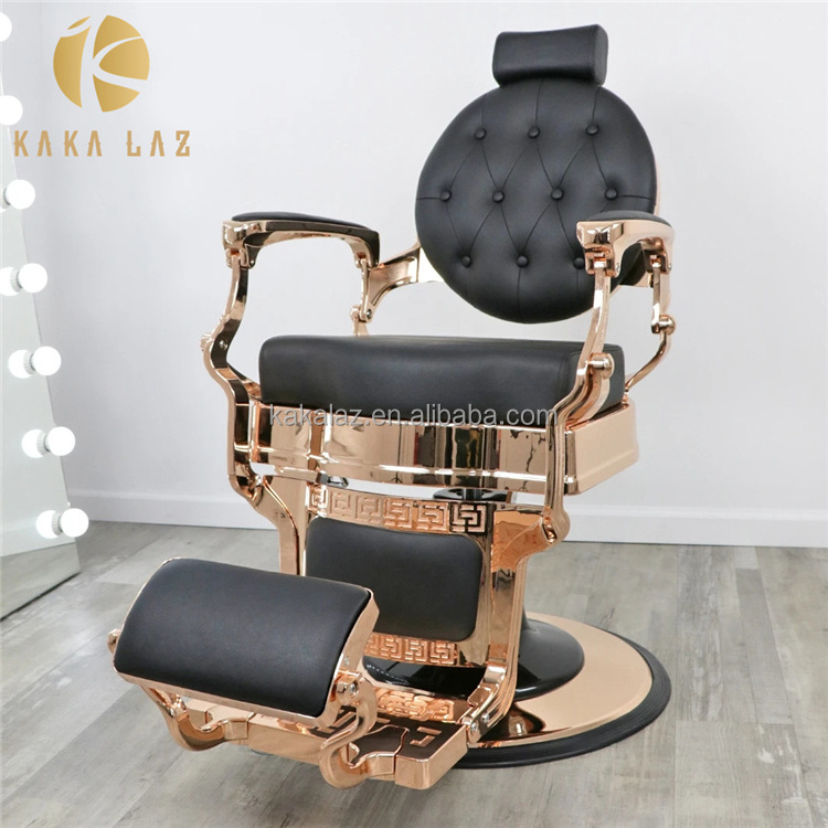 salon furniture white gold barbing salon equipment barber chair barber chair modern