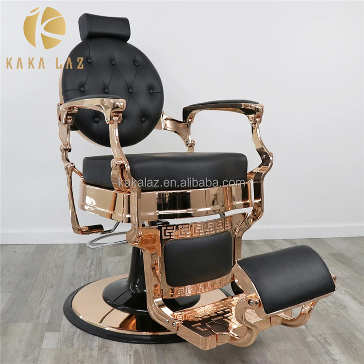 salon furniture white gold barbing salon equipment barber chair barber chair modern