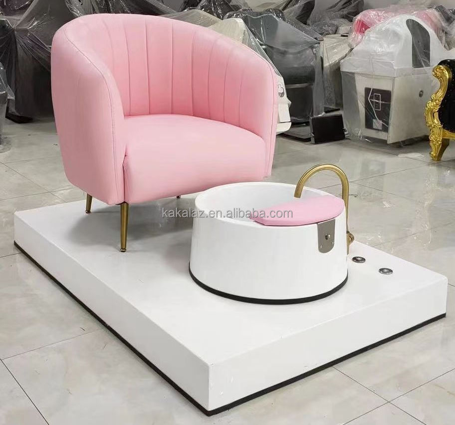 stylish pedicure chair with tub spa chair salon chair pedicure bowl with jet