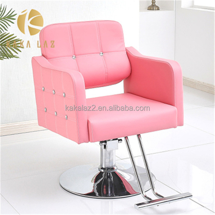 Hot selling beauty salon salon set mirror barber chair pink furniture