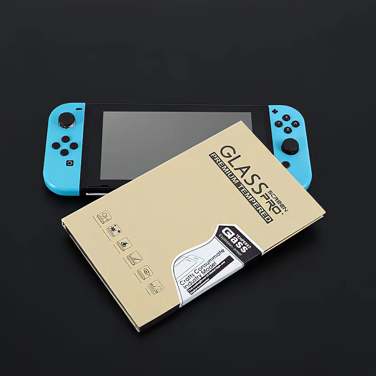 For Nintendo Switch Lite 2.5D Clear Tempered Glass High Transparent Wholesale For Nintendo Switch OLED Screen Protector