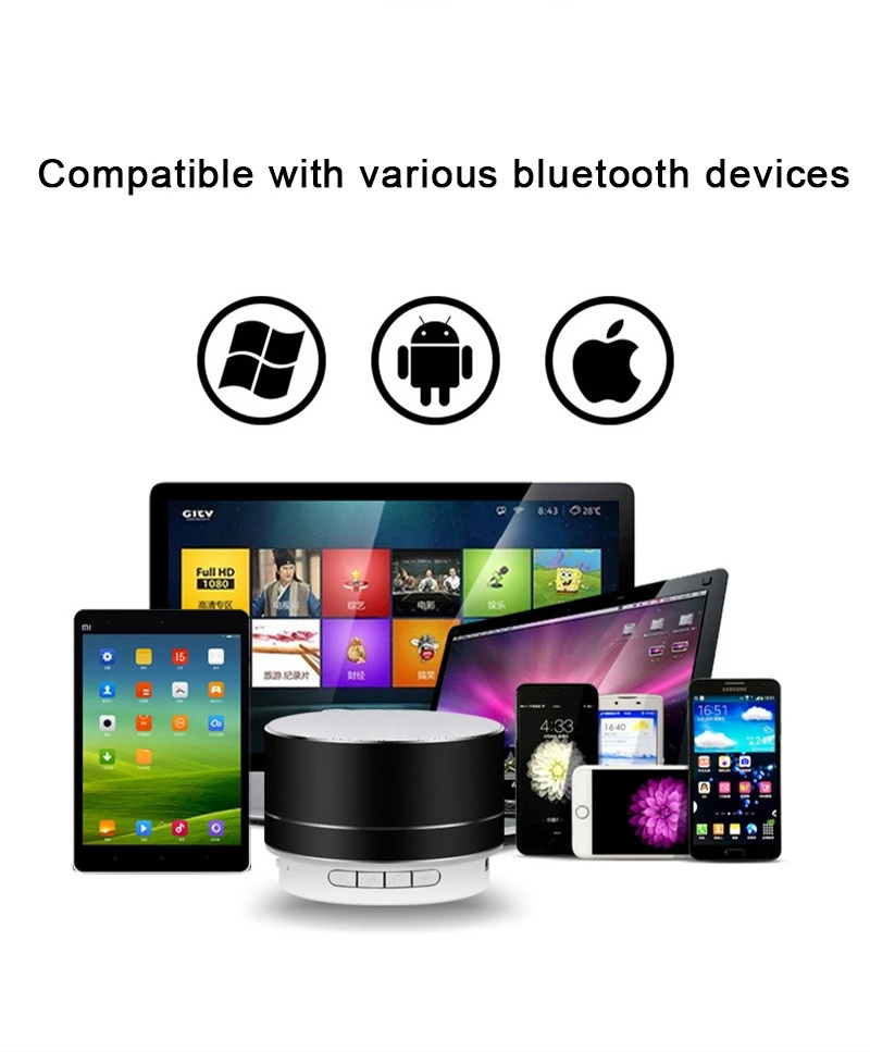 A10 outdoor trolley speaker audio portable wireless mini speaker musical active home gaming speaker