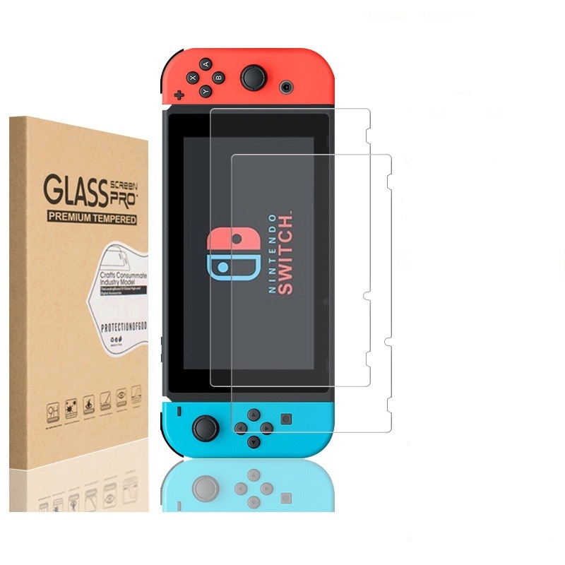 For Nintendo Switch Lite 2.5D Clear Tempered Glass High Transparent Wholesale For Nintendo Switch OLED Screen Protector