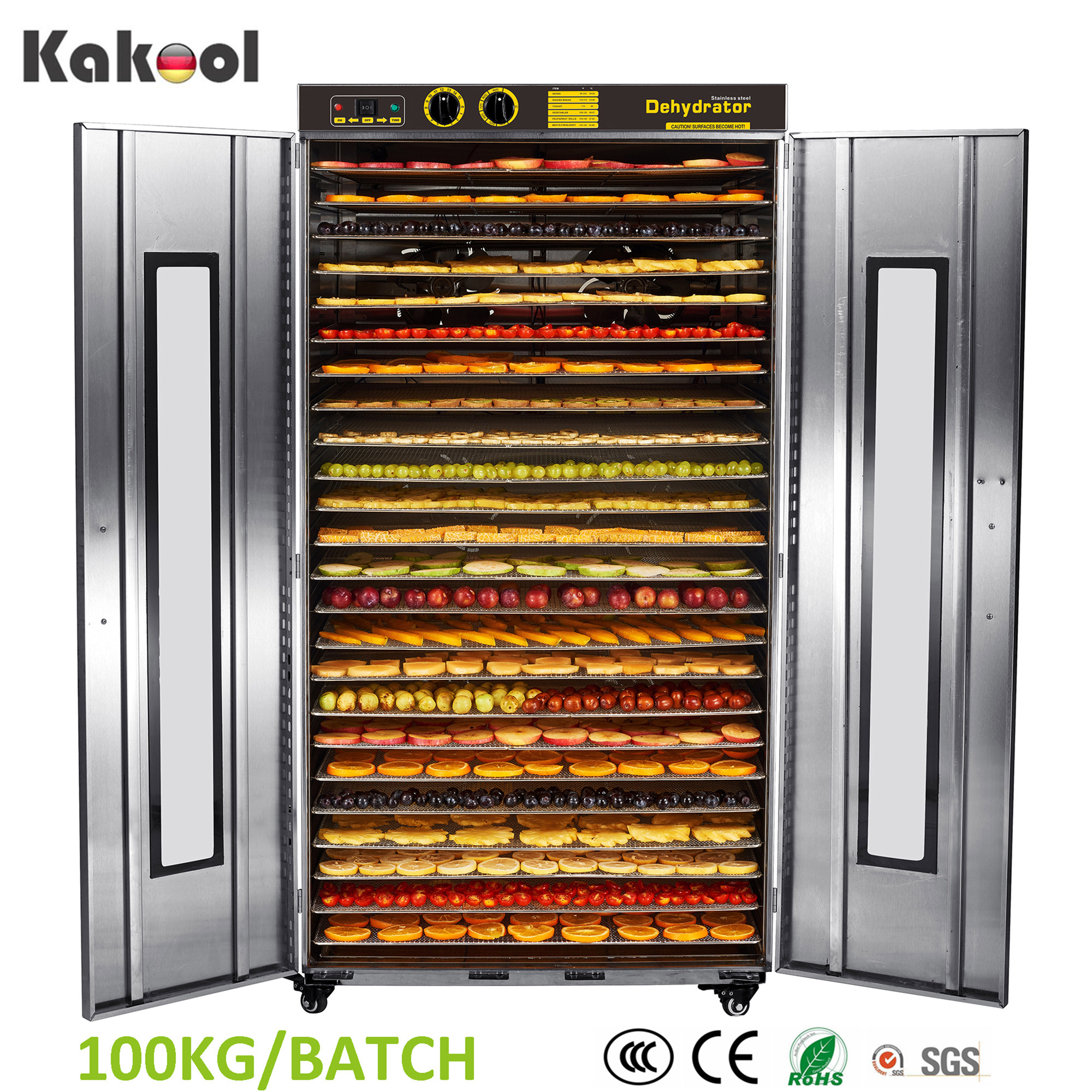 wholesale electric commercial industrial food dehydrator with 3 year warranty