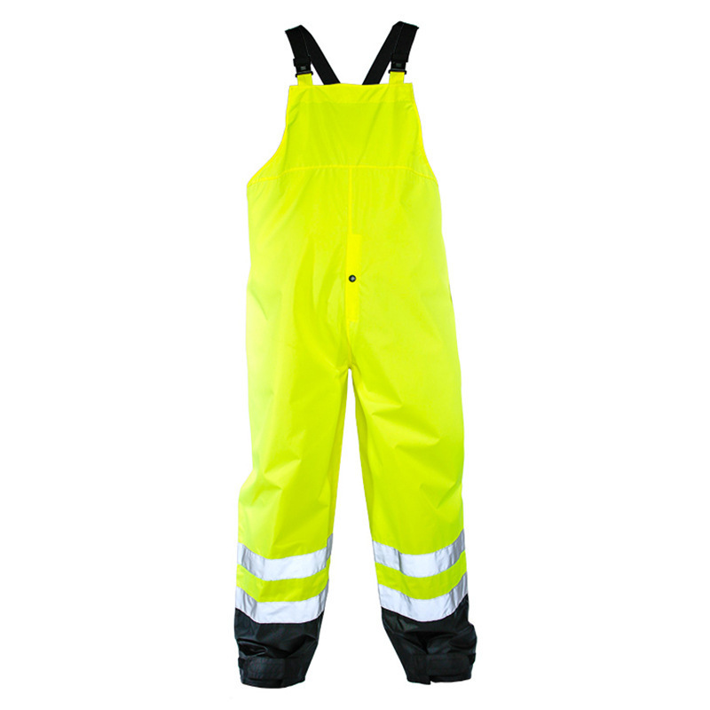 300D Durable Oxford Waterproof Reflective Traffic Safety Protection Rain Pants Comfortable and Breathable