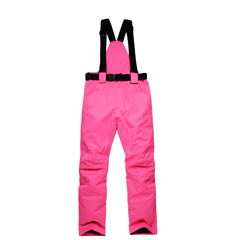 Ski Bibs Waterproof Insulated Snowboard Pants, Windproof Snow Pants with Detachable Suspenders