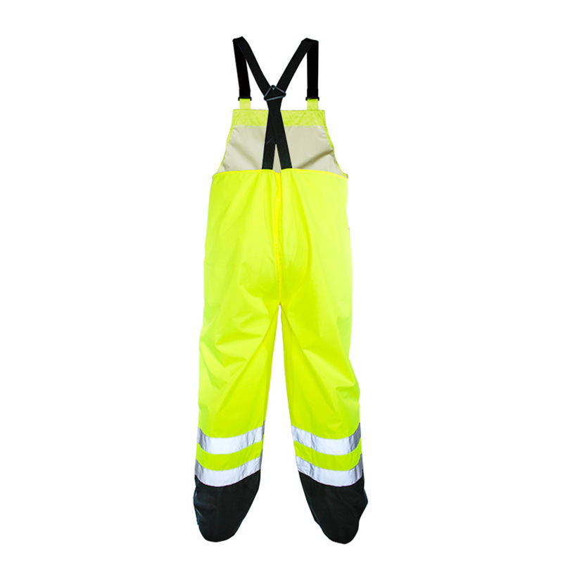 300D Durable Oxford Waterproof Reflective Traffic Safety Protection Rain Pants Comfortable and Breathable