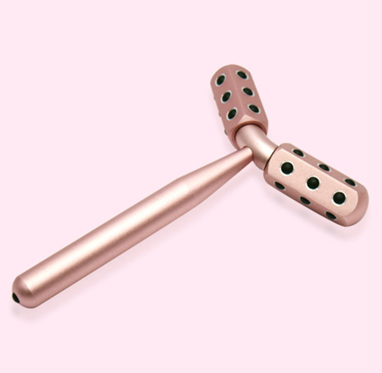 V type germanium facial beauty roller wand magic double chin slimming massager