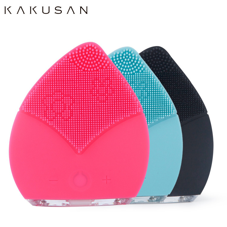 KAKUSAN exfoliating cream silicone facial cleansing brush for clean and clear face wash