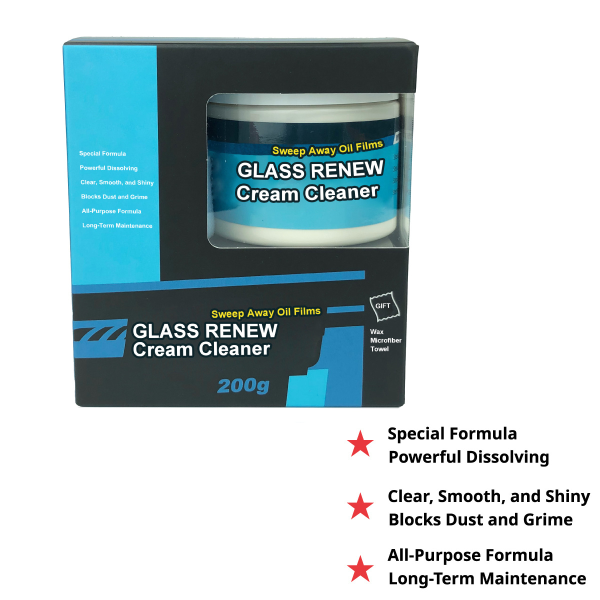 Glass Oil Film Cleaner