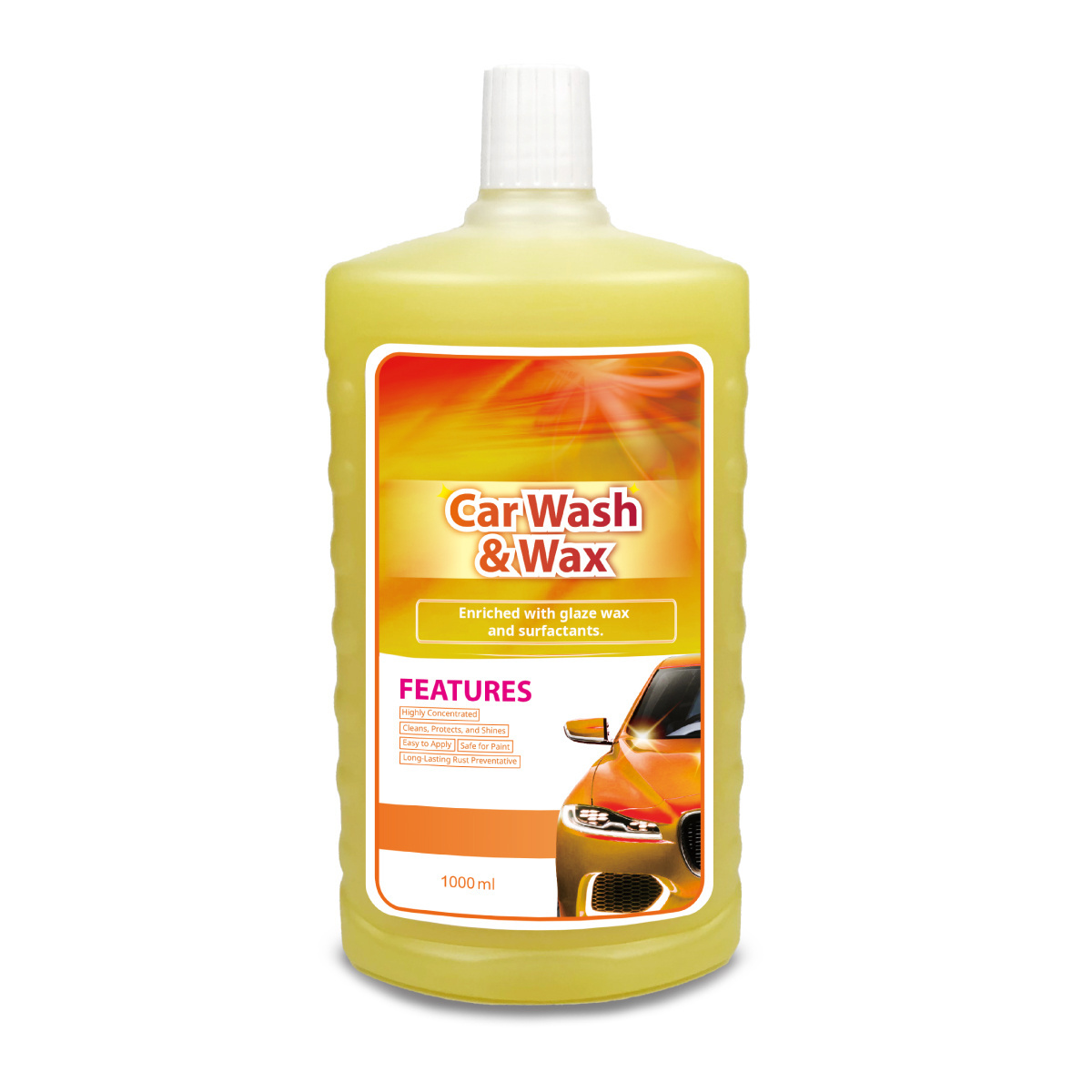 Liquid Car Wash Wax