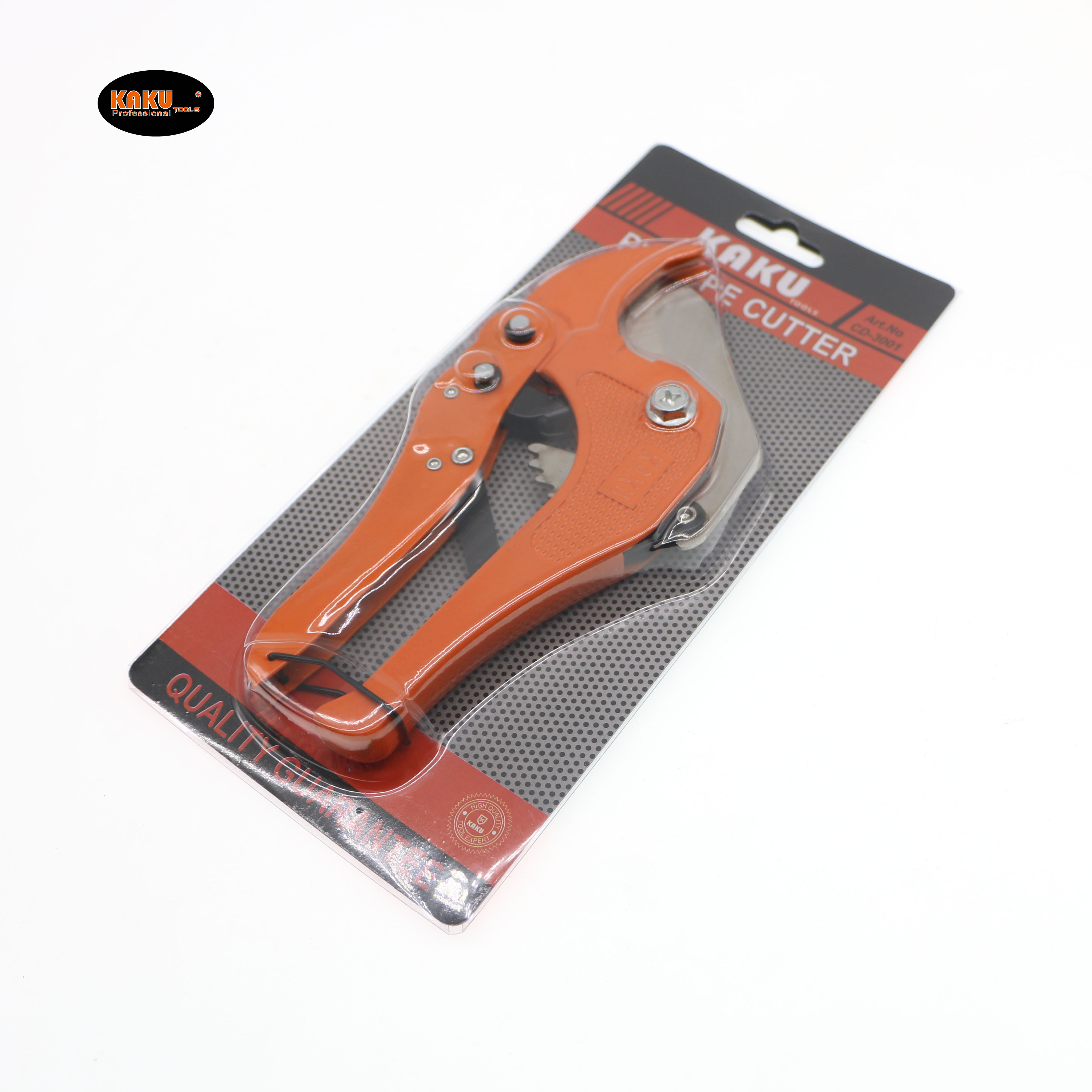 KAKU Hot Selling Automatic Self-Locking Ratchet PVC PPR Plastic Water Pipe Cutter Cutting Tools Scissors