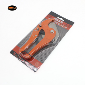 KAKU Hot Selling Automatic Self-Locking Ratchet PVC PPR Plastic Water Pipe Cutter Cutting Tools Scissors