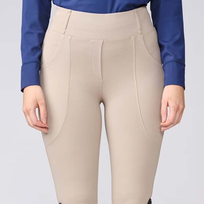 Horse Riding Leggings Breeches Pants Equestrian High Waist Women Full Grip Riding Tights With hugging Fit