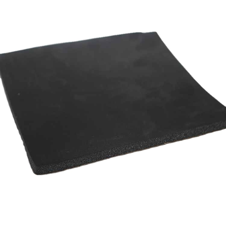 Best price black sound proof wall panels acoustic NBR rubber foam roll