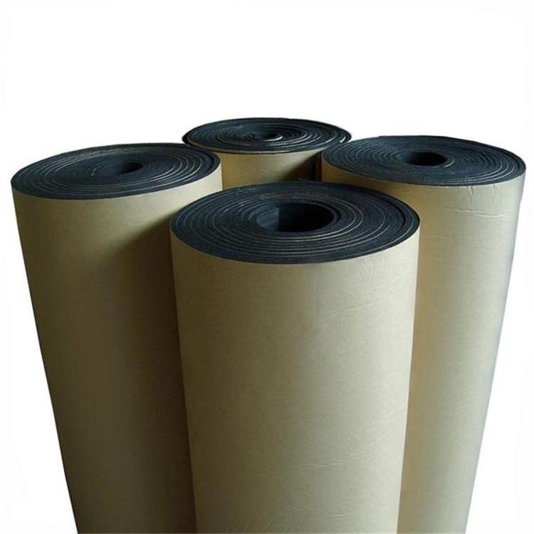 Best price black sound proof wall panels acoustic NBR rubber foam roll