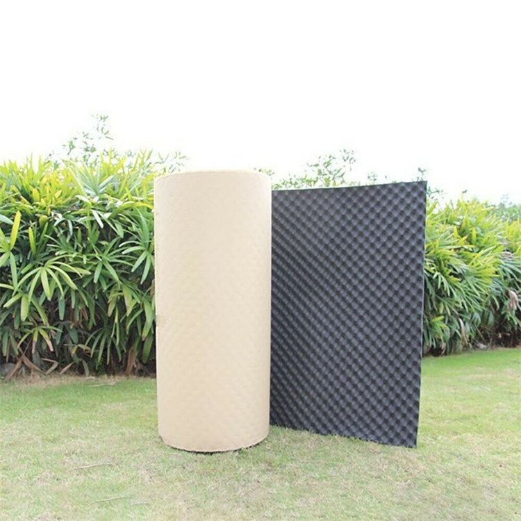 Wholesale high density sound absorb egg crate foam rolls for KTV/radio room