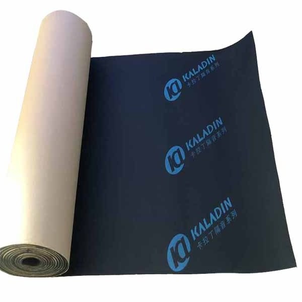 Rubber foam roll building acoustic panels wall insulation soundproofing